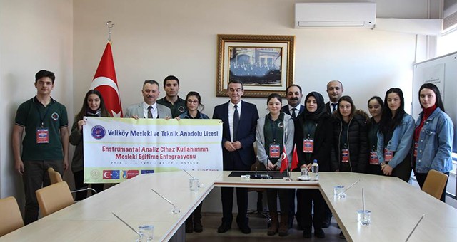 ERASMUS+ ÖĞRENCİLERİ KAYMAKAM ABBAN’I ZİYARET ETTİ