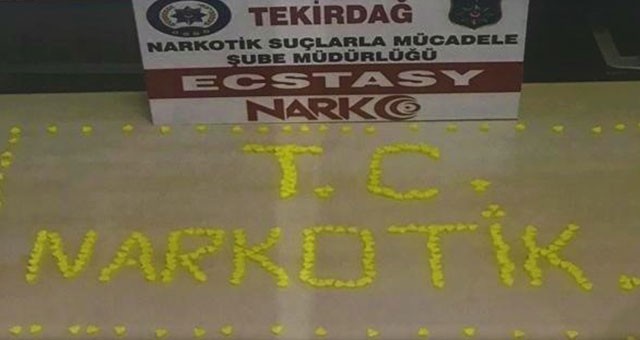 TEKİRDAĞ’DA UYUŞTURUCU OPERASYONU