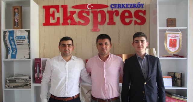 YAZAR’DAN EKSPRES’E ZİYARET