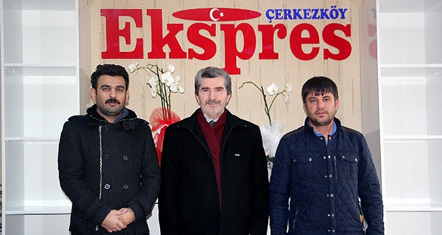 MÜFTÜ BARDAKÇI’DAN EKSPRES GAZETESİ’NE ZİYARET