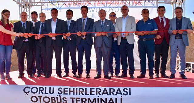 ÇORLU’YA KAZANDIRILACAK YENİ OTOGARIN TEMELİ ATILDI