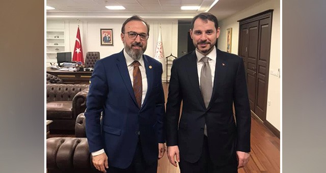 BAKAN ALBAYRAK’LA GÖRÜŞTÜ