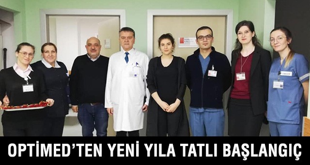 OPTİMED’TEN YENİ YILA TATLI BAŞLANGIÇ