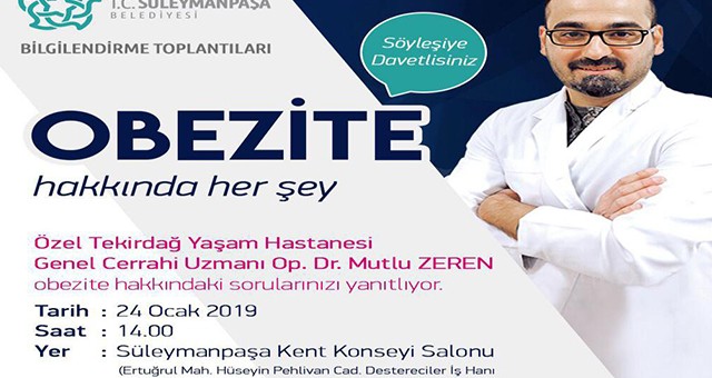 “OBEZİTE HAKKINDA HER ŞEY ANLATILACAK”