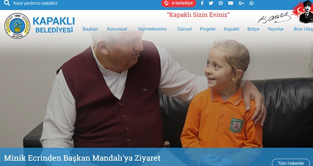 KAPAKLI BELEDİYESİ WEB SİTESİNİ YENİLEDİ