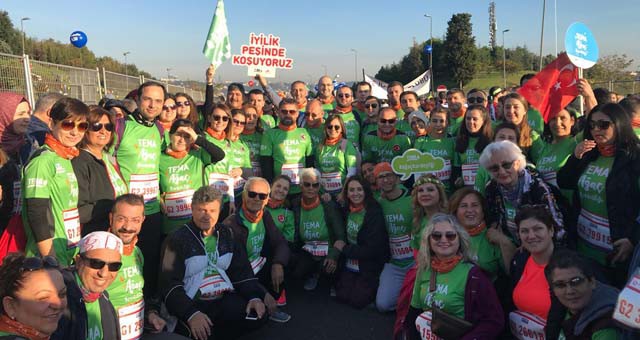 41. VODAFONE İSTANBUL MARATONU, İLK KEZ BİR TSO’YU AĞIRLADI