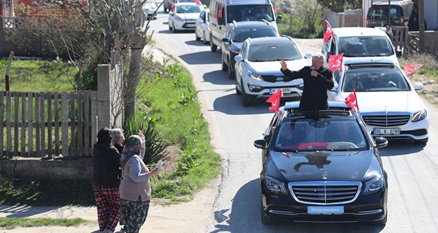 İRFAN MANDALI’DAN 2 BİN ARAÇLI KONVOY