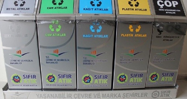 ‘SIFIR ATIK PROJESİ’ MEYVE VERMEYE BAŞLADI: 864 TON ATIK TOPLANDI