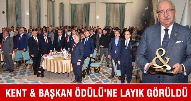 BÜYÜKŞEHİR BELEDİYESİ BAŞARILI ÇALIŞMALARINI ÖDÜLLERLE SÜSLÜYOR