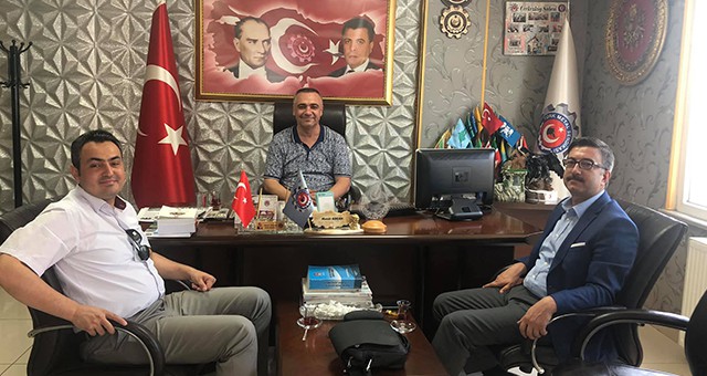 KAYMAKAM YÜZER’DEN KOÇAK’A ZİYARET