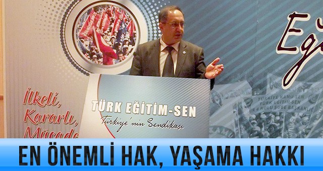 İNSAN HAKLARI BİRİLERİ TARAFINDAN BAHŞEDİLEN BİR HAK DEĞİLDİR