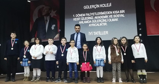 11 TÜRKİYE BİRİNCİSİ GÜLERÇİN KOLEJİ’NDEN