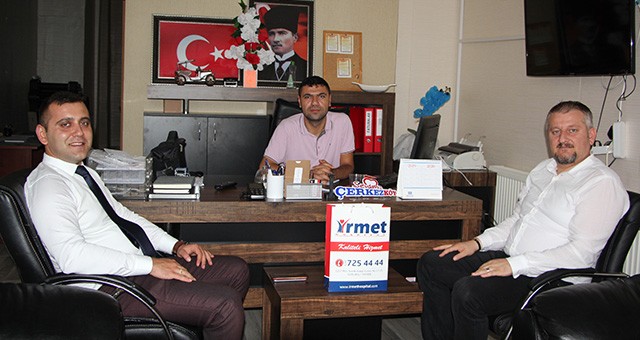 İRMET’TEN EKSPRES GAZETESİ’NE ZİYARET