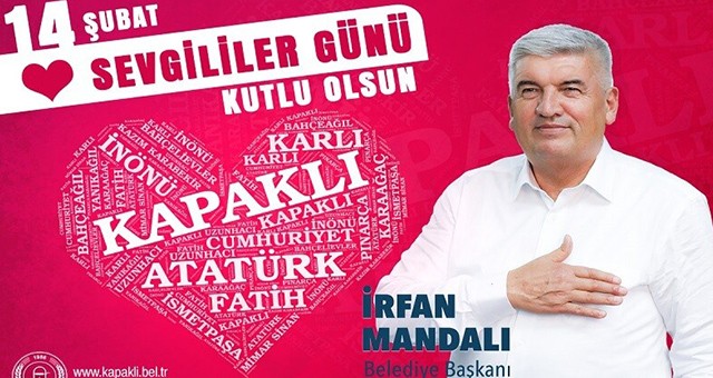 BAŞKAN MANDALI AŞKINI İLAN ETTİ: SENİ SEVİYORUM KAPAKLI