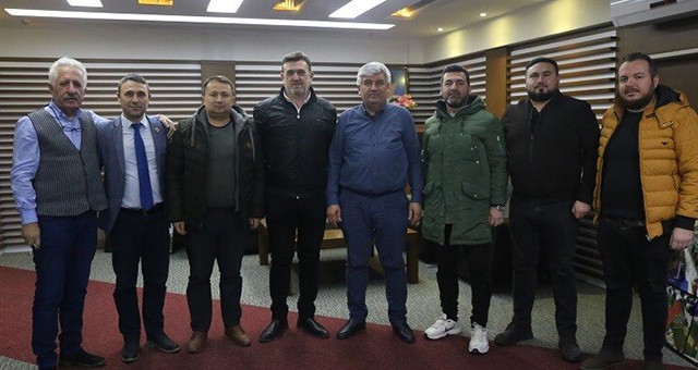 MANDALI, KAPAKLISPOR YÖNETİMİNİ AĞIRLADI