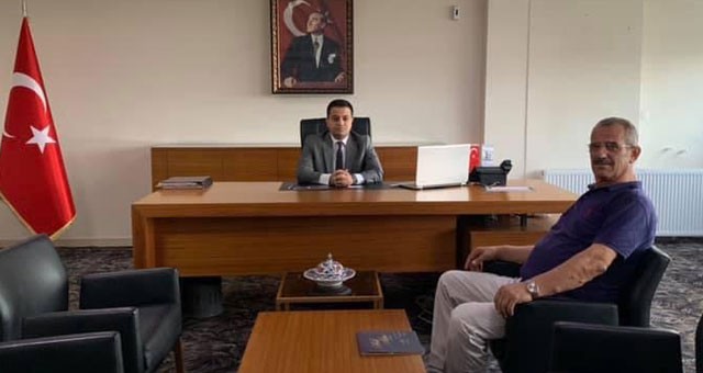 BOZDAĞ’DAN YENİ KAYMAKAMA HAYIRLI OLSUN ZİYARETİ