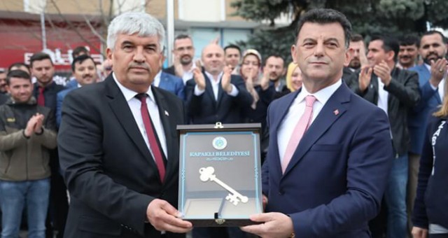 KAPAKLI’DA MUSTAFA ÇETİN DÖNEMİ RESMEN BAŞLADI