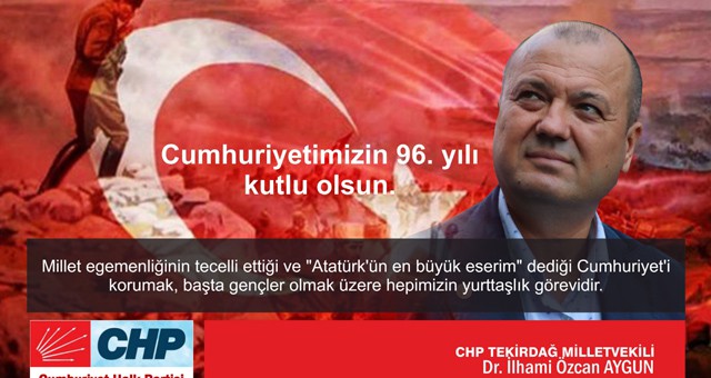 AYGUN: “CUMHURİYET FAZİLETTİR!”