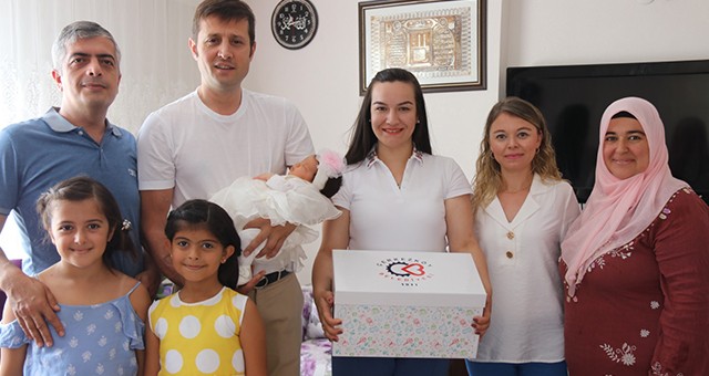 AKAY’DAN ‘HOŞ GELDİN BEBEK’ ZİYARETİ