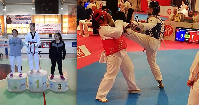 TAEKWONDO’DA BÖLGE BİRİNCİSİ ÇERKEZKÖY’DEN