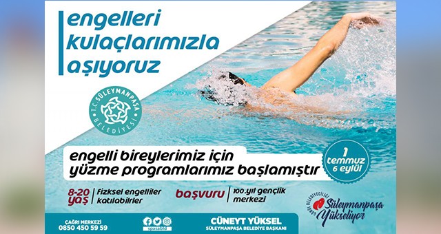 YÜZME PROGRAMI BAŞLATILDI