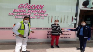 HEM DEZENFEKTE EDECEK, HEM DE ÜCRETSİZ MASKE DAĞITACAK