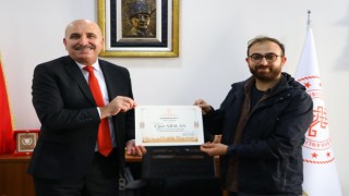 ANADOLU AJANSI MUHABİRİ’NE TEŞEKKÜR BELGESİ