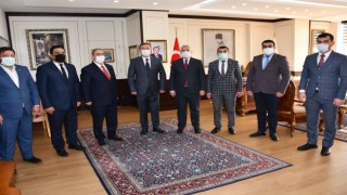 BBP’DEN VALİ YILDIRIM VE BAŞKAN ALBAYRAK’A ZİYARET
