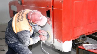 ARAÇ VE EKİPMANLAR ATÖLYEDE YENİLENİYOR