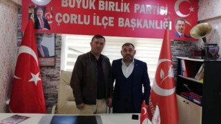 BBP ÇORLU’DA BAYRAK DEĞİŞİMİ