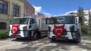 2 YENİ ÇÖP TOPLAMA ARACI ALINDI