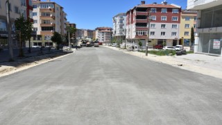 ERBAY CADDESİ’NDE YOL YAPIM ÇALIŞMALARI TAMAMLANDI