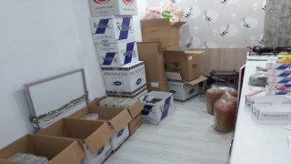 ÇERKEZKÖY’DE ÇOK SAYIDA KAÇAK TÜTÜN ELE GEÇİRİLDİ