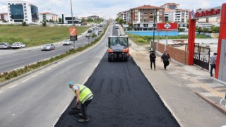 YOL YAPIM ÇALIŞMALARI ARALIKSIZ DEVAM EDİYOR