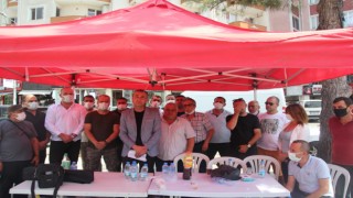 TAZMİNATSIZ İŞTEN ATILAN İŞÇİLER HAKLARINI İSTİYOR