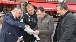 BAŞKAN YÜKSEL YOL VE TRAFİK DÜZENLEME ÇALIŞMALARINI İNCELEDİ