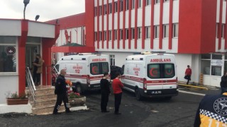 FABRİKADA YANGIN; DUMANDAN ETKİLENEN 1 İŞÇİ HASTANEYE KALDIRILDI