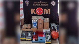 TEKİRDAĞ EMNİYETİNDEN TÜTÜN OPERASYONU