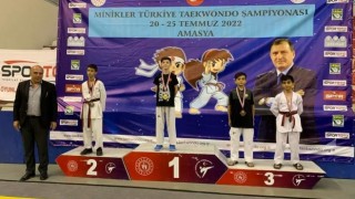 ÇERKEZKÖYLÜ SPORCULAR, AMASYA’DAN DERECE İLE DÖNDÜ