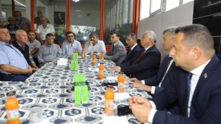 VALİ YILDIRIM PINARÇA VE YANIKAĞIL'DA VATANDAŞLAR İLE BİR ARAYA GELDİ