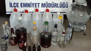 KAPAKLI’DA KAÇAK ALKOL OPERASYONU