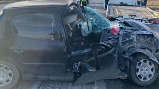 KAZADA 2 KİŞİ YARALANDI