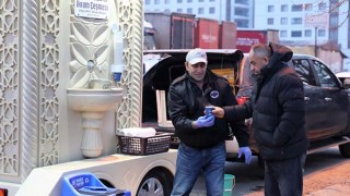 KIZILPINAR’DA ÜCRETSİZ ÇORBA İKRAMI BAŞLADI