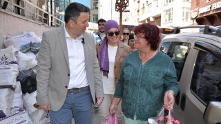 SERTAÇ ALKAYA’YA VATANDAŞIN İLGİSİ YOĞUN