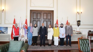 ÖĞRENCİLERDEN VALİ YILDIRIM’A ZİYARET