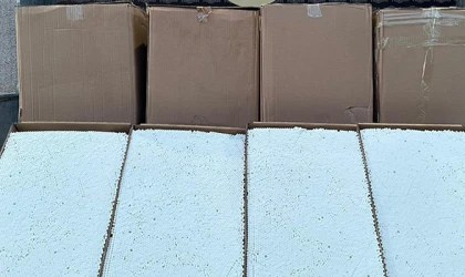 275 BİN MAKARON ELE GEÇİRİLDİ