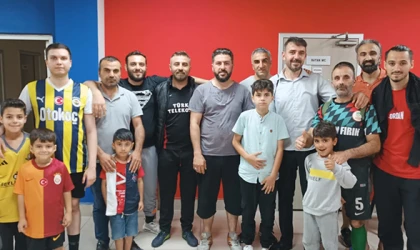 ERGENE VE ÇERKEZKÖY TAKSİCİLERİ DOSTLUK MAÇINDA BULUŞTU