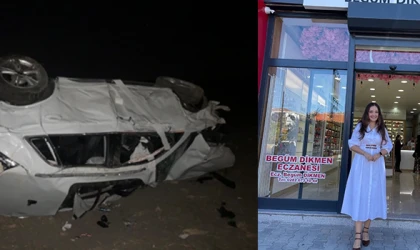 GENÇ ECZACI FECİ KAZADA HAYATINI KAYBETTİ