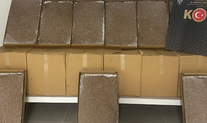 200 BİN MAKARON ELE GEÇİRİLDİ