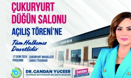 ÇUKURYURT DÜĞÜN SALONU HİZMETE SUNULUYOR